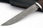 Нож Зубатка-2 (дамаск, венге) - Нож Зубатка-2 (дамаск, венге)