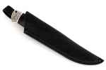 Нож Соболь (порошковая сталь Elmax, чёрный граб - мельхиор) распродажа - Нож Соболь (порошковая сталь Elmax, чёрный граб - мельхиор) распродажа