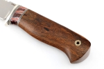 Нож Судак большой (Elmax, низельбер, стабилизированный зуб мамонта, железное дерево) - Нож Судак большой (Elmax, низельбер, стабилизированный зуб мамонта, железное дерево)