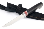 Нож Пантера (х12МФ, чёрный граб, вставка кап клена) - Нож Пантера (х12МФ, чёрный граб, вставка кап клена)