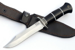 Нож Гладиатор (х12МФ, чёрный граб) - Нож Гладиатор (х12МФ, чёрный граб)