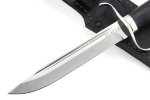 Нож Классика (порошковая сталь ELMAX, чёрный граб - мельхиор) - Нож Классика (порошковая сталь ELMAX, чёрный граб - мельхиор)