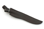 Нож Филейный средний (дамаск, чёрный граб) - Нож Филейный средний (дамаск, чёрный граб)