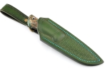 Нож Малыш (К340, кап клена зеленый) формованные ножны - Нож Малыш (К340, кап клена зеленый) формованные ножны