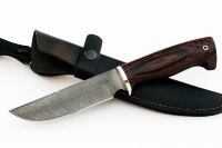Нож Лесной (дамаск, венге)