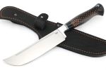 Нож Узбек-2 (х12МФ, шишка в акриле черная) - Нож Узбек-2 (х12МФ, шишка в акриле черная)