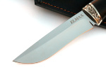 Нож Соболь (порошковая сталь Elmax, чёрный граб - мельхиор) - Нож Соболь (порошковая сталь Elmax, чёрный граб - мельхиор)