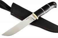 Нож Скорпион (порошковая сталь Elmax, чёрный граб)