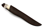 Нож Викинг (порошковая сталь Elmax, рог лося - мельхиор), резьба ручной работы - Нож Викинг (порошковая сталь Elmax, рог лося - мельхиор), резьба ручной работы