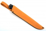 Нож Зубатка (S390, фиолетовая стабилизированная карельская берёза - чёрный граб) - Нож Зубатка (S390, фиолетовая стабилизированная карельская берёза - чёрный граб)