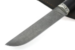 Нож Скорпион (ХВ5-Алмазка, чёрный граб - мельхиор) - Нож Скорпион (ХВ5-Алмазка, чёрный граб - мельхиор)