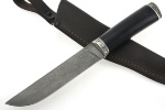 Нож Скорпион (ХВ5-Алмазка, чёрный граб - мельхиор) - Нож Скорпион (ХВ5-Алмазка, чёрный граб - мельхиор)