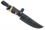 Нож Лесной (порошковая сталь ELMAX, чёрный граб - кап берёзы) - Нож Лесной (порошковая сталь ELMAX, чёрный граб - кап берёзы)