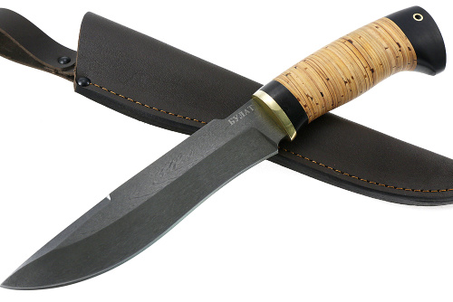Нож Викинг (булат, береста) 