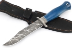 Нож Гладиатор (D2, карельская берёза синяя) - Нож Гладиатор (D2, карельская берёза синяя)
