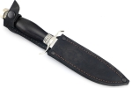 Нож Классика (кованая 95Х18, чёрный граб - мельхиор) - Нож Классика (кованая 95Х18, чёрный граб - мельхиор)