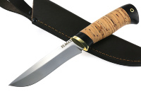 Нож Соболь (порошковая сталь Elmax, береста)