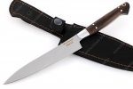Нож Шеф средний (95х18, рукоять - венге) цельнометаллический - Нож Шеф средний (95х18, рукоять - венге) цельнометаллический
