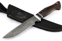 Нож Флагман (ХВ5-Алмазка, черный граб, венге)