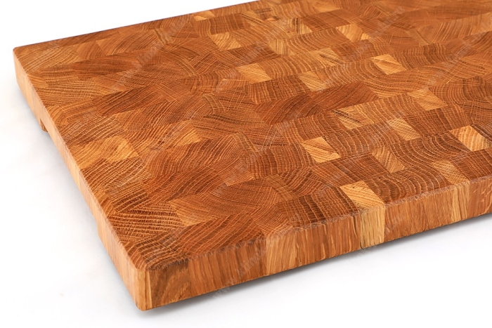Торцевая разделочная доска большая 300х400 мм