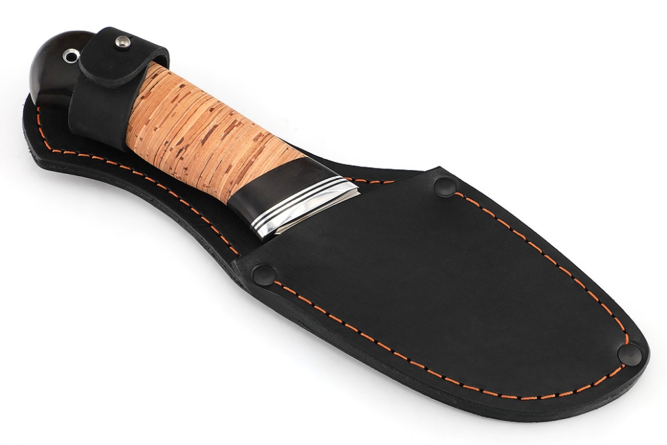 Нож Потрошитель (AUS8, береста)