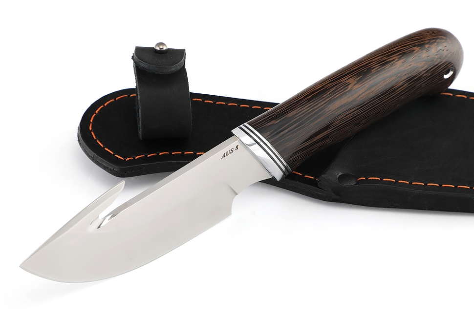 Нож Потрошитель (AUS8, венге)