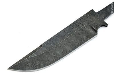 Клинок Лесной (дамасская сталь)