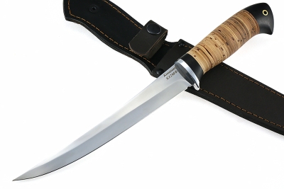 Нож Шеф-повар №7 (х12МФ, береста)