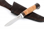 Нож Соболёк (х12МФ, береста) - Охотничий нож Соболёк сталь х12мф