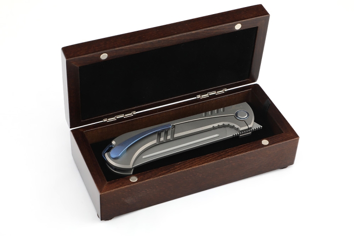 Нож складной Узбекский Пчак сталь N690 рукоять титан