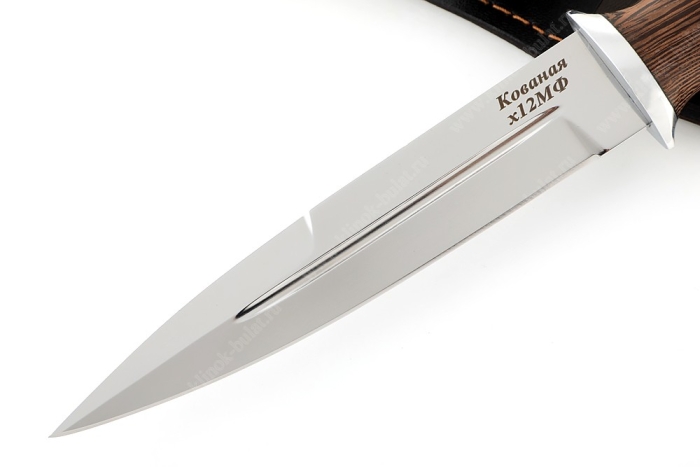Нож Перо (х12МФ, венге - дюраль)
