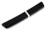 Нож Самурай малый (кованая 95Х18, черный граб) деревянные ножны - Нож Самурай малый (кованая 95Х18, черный граб) деревянные ножны