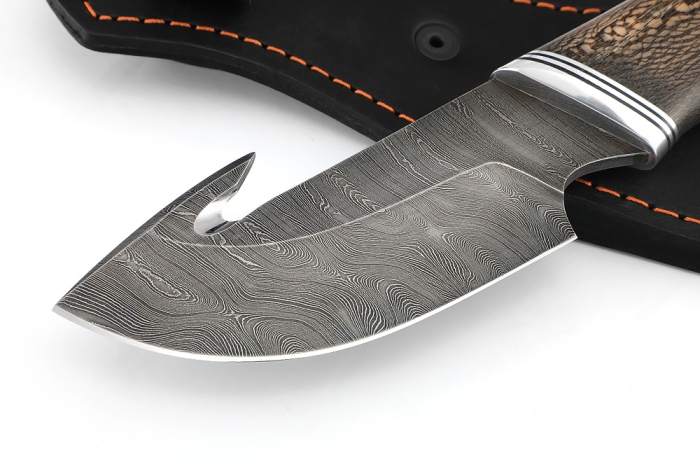 Нож Потрошитель (дамаск, платан)