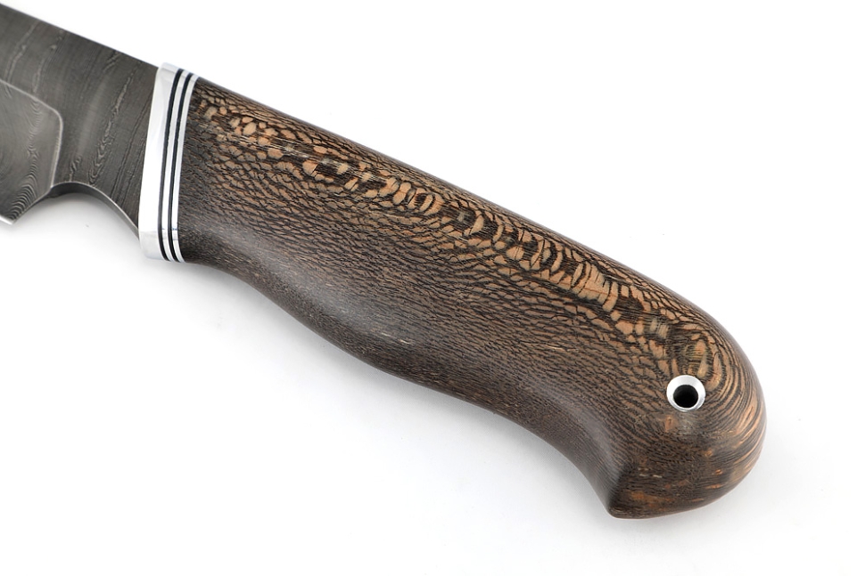 Нож Потрошитель (дамаск, платан)