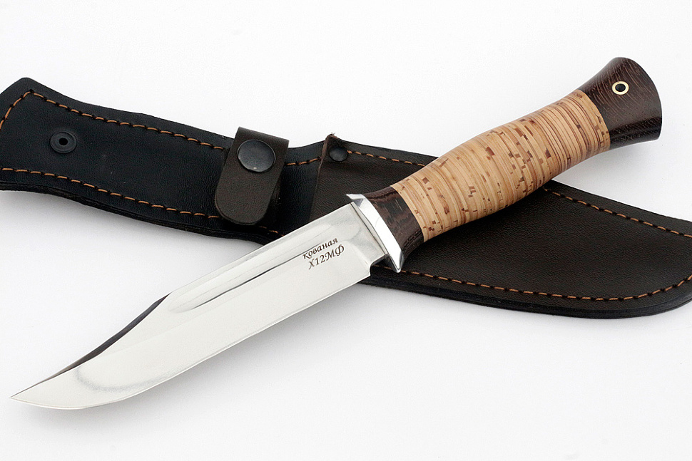 Нож Атака (х12МФ, береста)