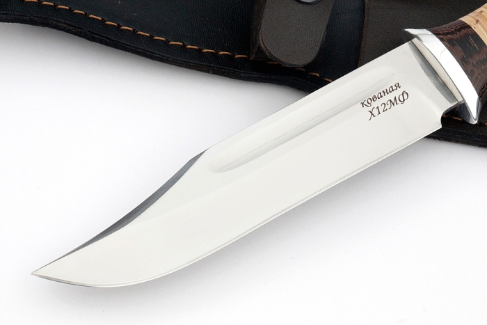 Нож Атака (х12МФ, береста)