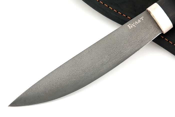 Нож Северный большой (булат, чёрный граб)