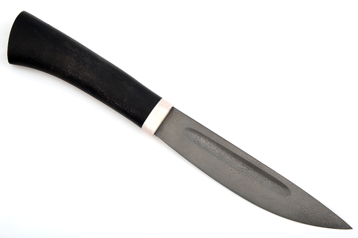 Нож Северный большой (булат, чёрный граб)