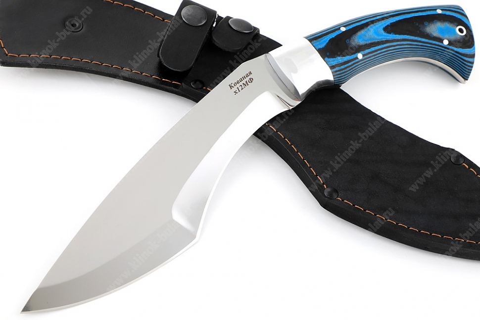 Нож Джунгли (х12МФ, G10-дюраль) цельнометаллический