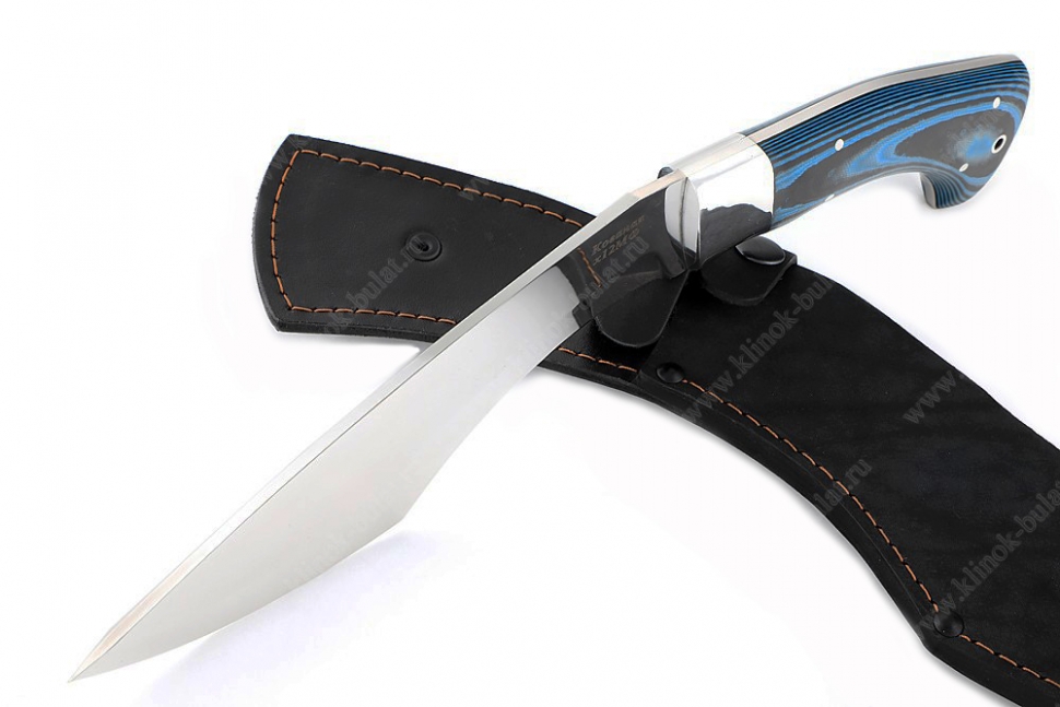 Нож Джунгли (х12МФ, G10-дюраль) цельнометаллический