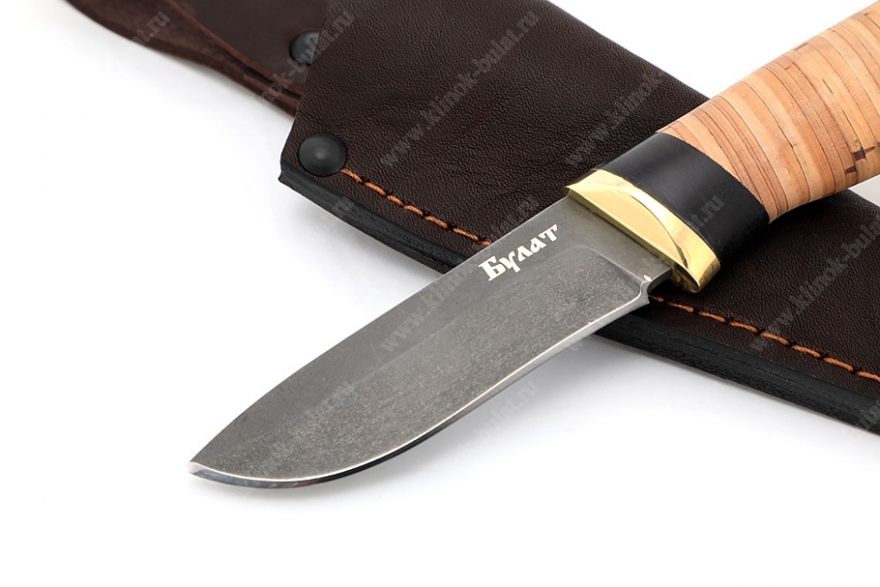 Нож Соболёк (Булат, береста)