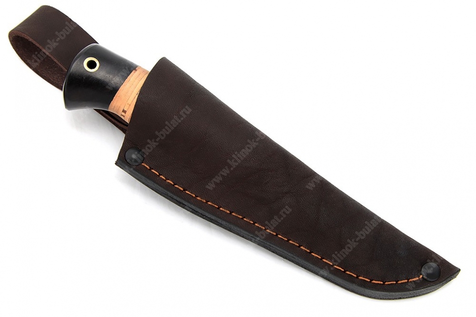 Нож Соболёк (Булат, береста)