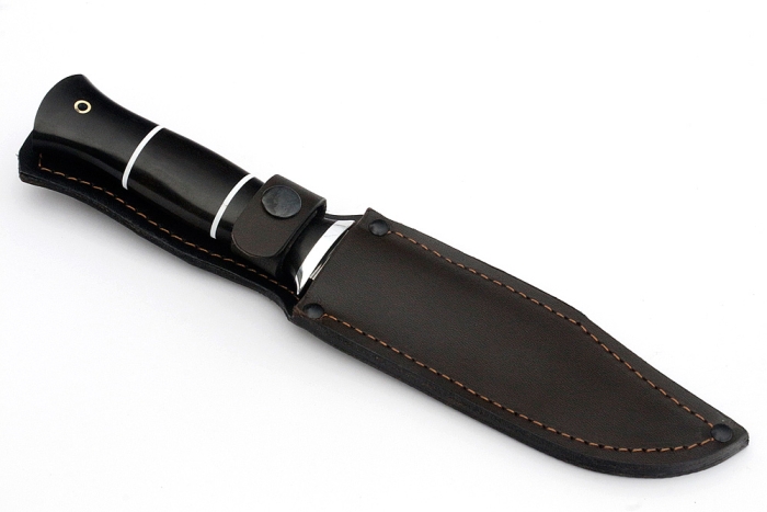 Нож Атака (х12МФ, чёрный граб)