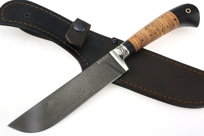 Нож Узбек (булат, береста)