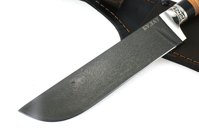 Нож Узбек (булат, береста)