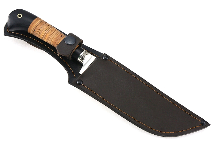 Нож Узбек (булат, береста)