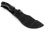 Нож Трекер (сталь 95х18, рукоять чёрный граб) цельнометаллический  - Нож Трекер (сталь 95х18, рукоять чёрный граб) цельнометаллический 