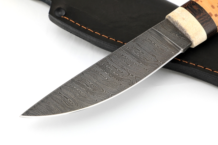 Нож Рысь-2 (дамаск, береста) распродажа
