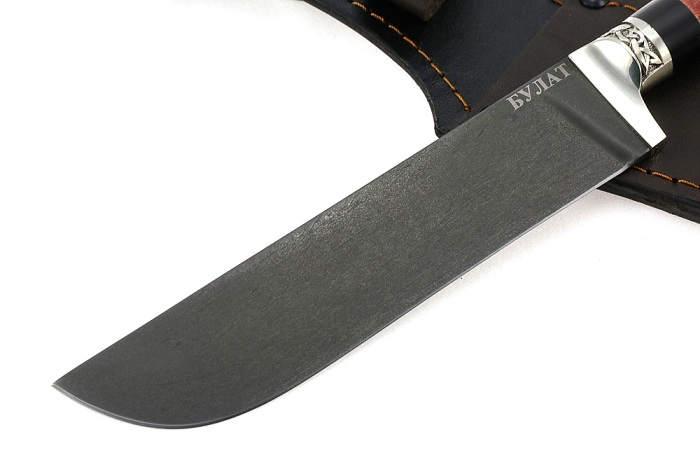 Нож Узбек (булат, карельская береза)