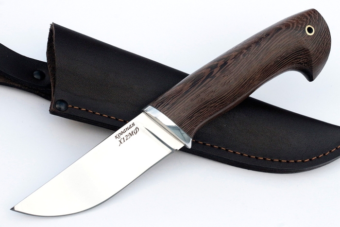Нож Барсук (х12МФ, венге)